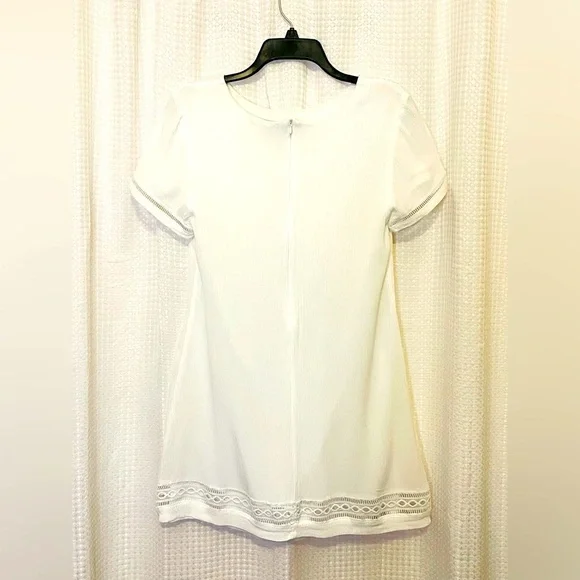 LuLu's “Perfect Time” Shift Dress, White, XL - Picture 7 of 9